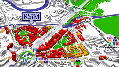 RSiM @ TU Berlin Map